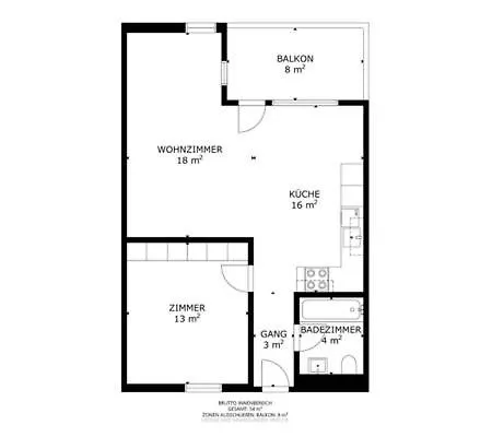 Stilvolle 2.5 Naehe Skigebiet Apartmán *