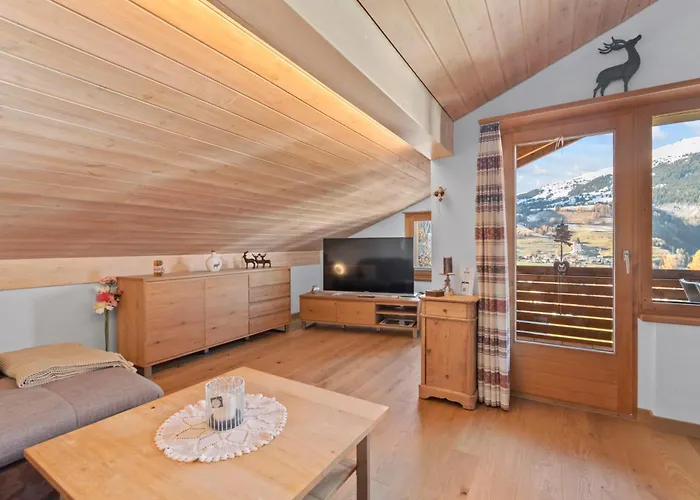 Appartement Stilvolle 2.5 Naehe Skigebiet Savognin